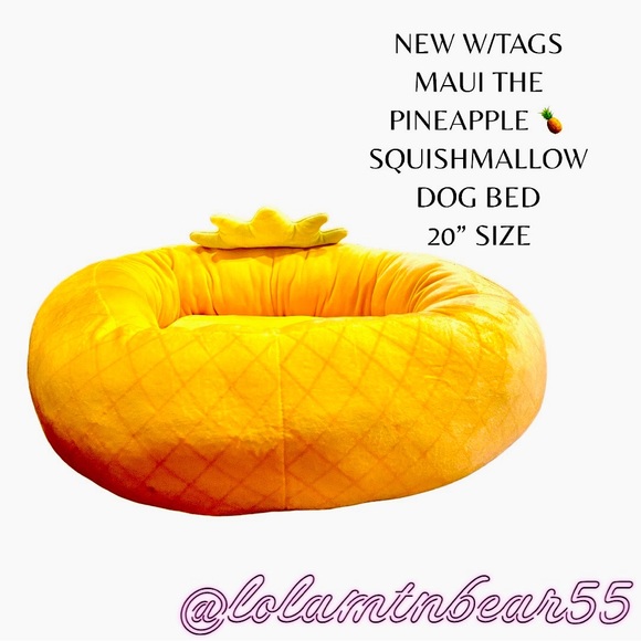 NWT MAUI THE SQUISHMALLOW DOG BED 20” SIZE, AMAZING COMFORT FOR YOUR FUR… - Picture 5 of 9